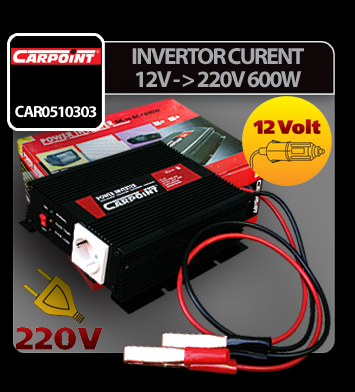Power Inverter 12V-220V 600W Carpoint thumb