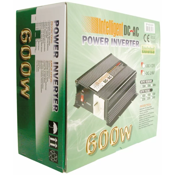 Invertor curent de la 24V la 220V 600W Carpoint