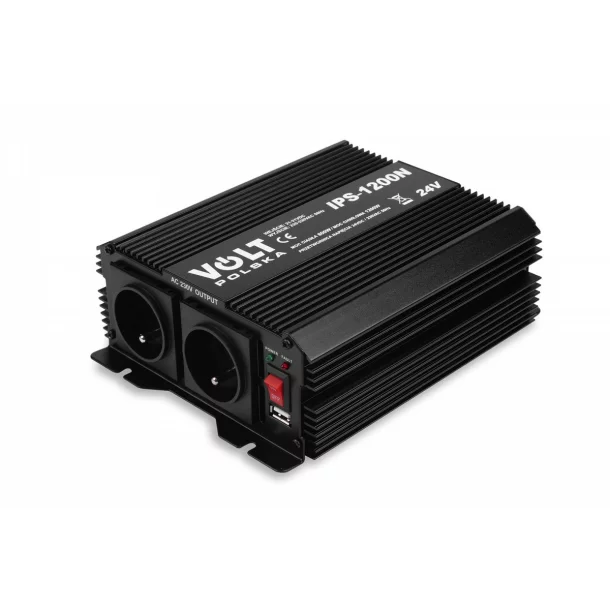 Inverter 24V-ról 220V-ra 1200W Kamar