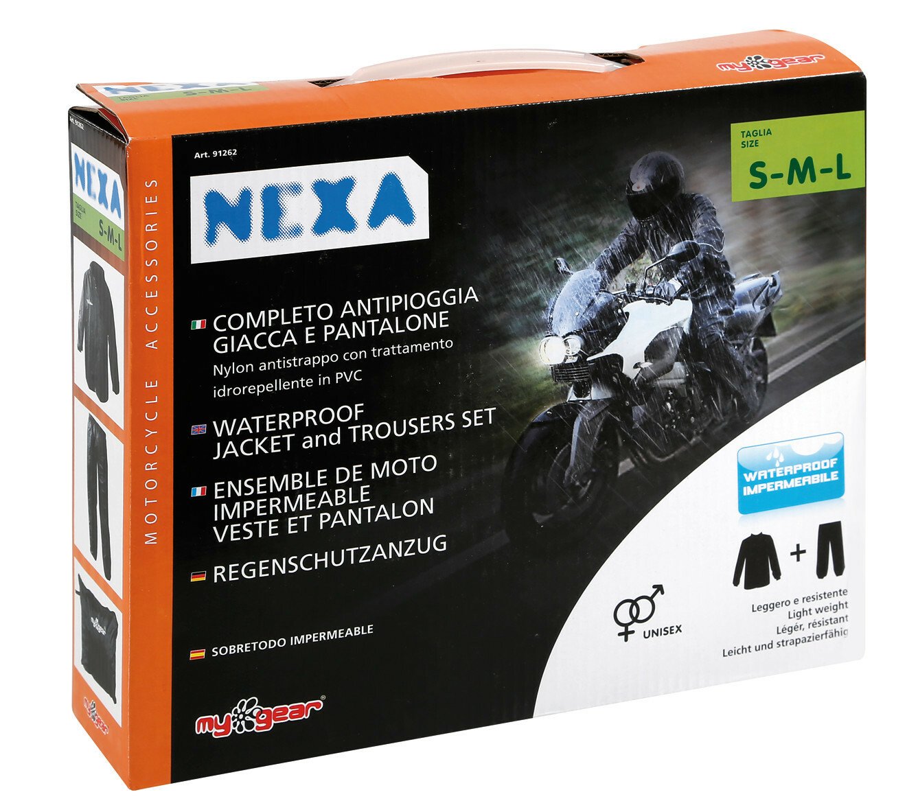 Nexa, waterproof jacket and trousers set - 1 (S-M-L) thumb