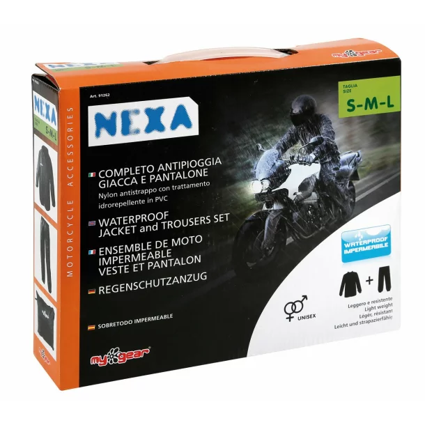 Nexa, waterproof jacket and trousers set - 1 (S-M-L)