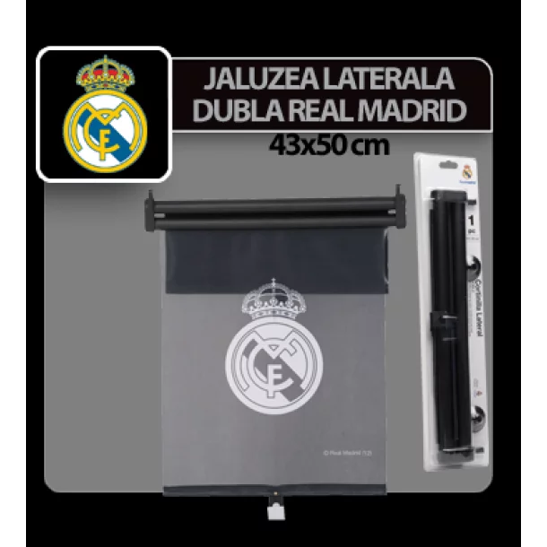 Real Madrid 1db. reluxa tapadókorongokkal - 43x50cm