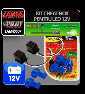 Kit anulare avertizare bec ars, LED - 12V ( Cheat-Box ) thumb