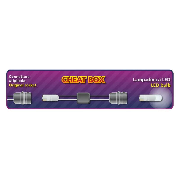 Cheat-Box kit for T10 fitting Led lamps, 12V