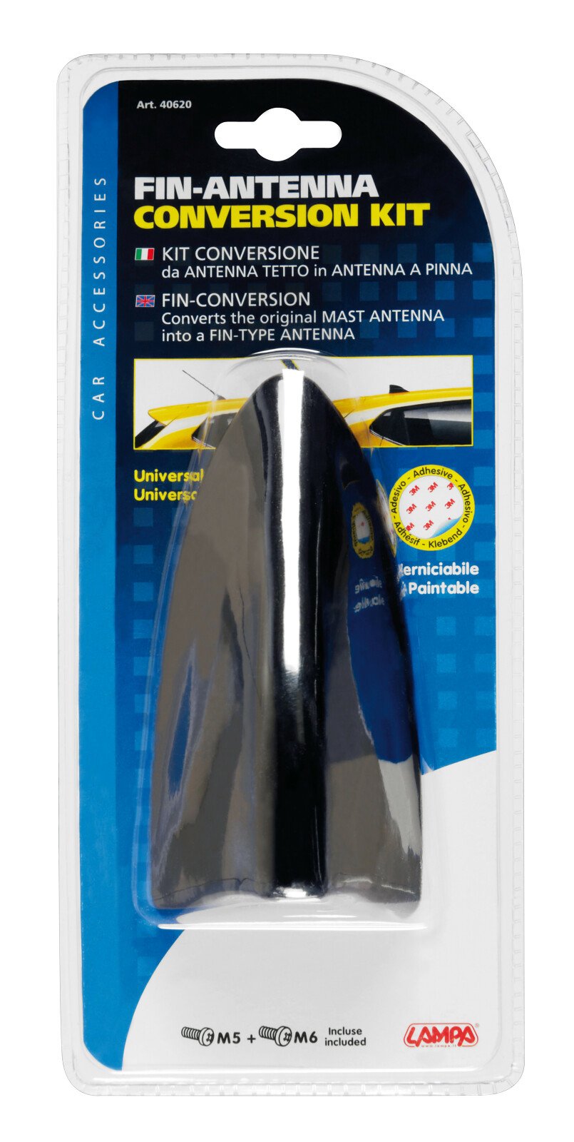Fin-antenna conversion kit - Resealed thumb