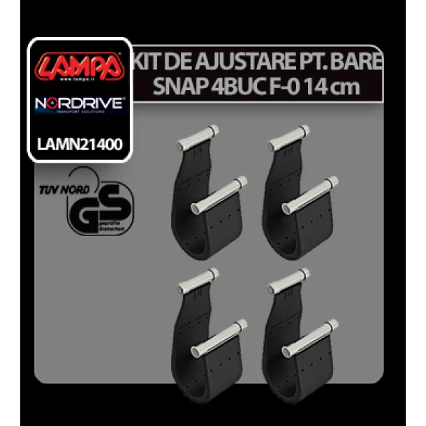 Kit de ajustare pentru bare Snap 4buc - F-0 - 14cm