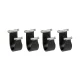 Kit de 4 curele fixare pentru bare Snap, Silenzio CX - F0 - Audi, Bmw, Chevrolet, Citroen, Cupra, Dacia, Fiat, Ford, Hyundai, Jaguar, Jeep, Kia, Land Rover, Mazda, Mercedes, Mitsubishi, Nissan, Opel, Peugeot, Porsche, Renault, Seat, Skoda, Toyota, Volvo