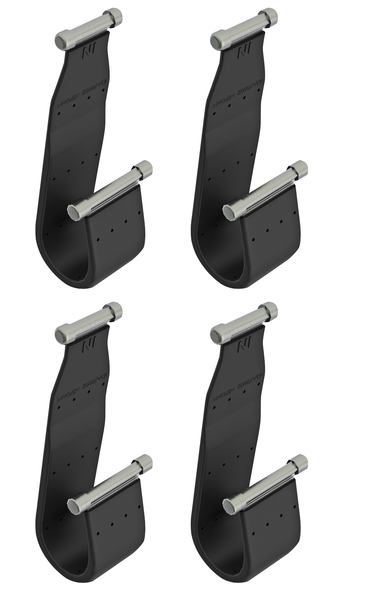 Fit-kit, 4 belts for Snap bars - F-1 - 17,5 cm thumb