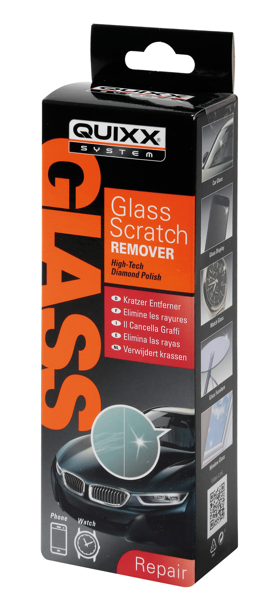 Quixx, glass scratch remover kit thumb