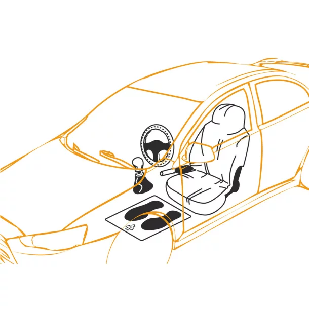 Kit de protectie interior auto 5 in 1 pentru service-Resigilat,