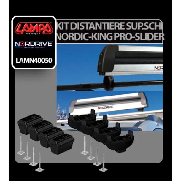 Extension, ski carrier spacers kit Nordic-King Pro-Slider