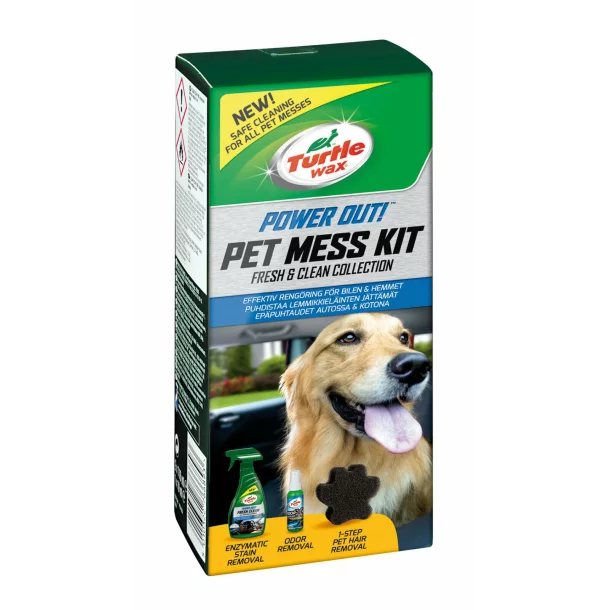 Pet mess kit stain &amp; odor solutions - 500+59 ml