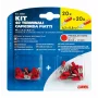 Male and female disconnects kit - Red
