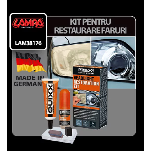 Kit pentru restaurare faruri Quixx