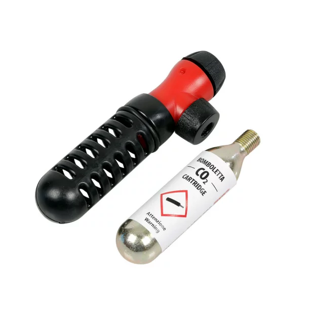 Lampa Bicycle quick inflating kit with CO2 cartridge