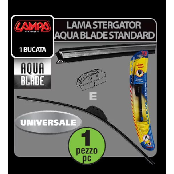 Lama stergator Aqua Blade Standard - 43cm (17“) - 1buc