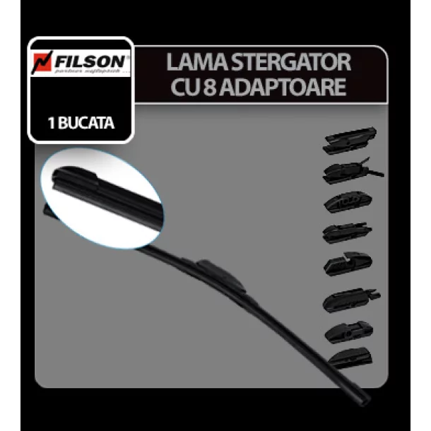 Lama stergator cu 8 adaptoare Filson - 41cm (16“) - 1buc