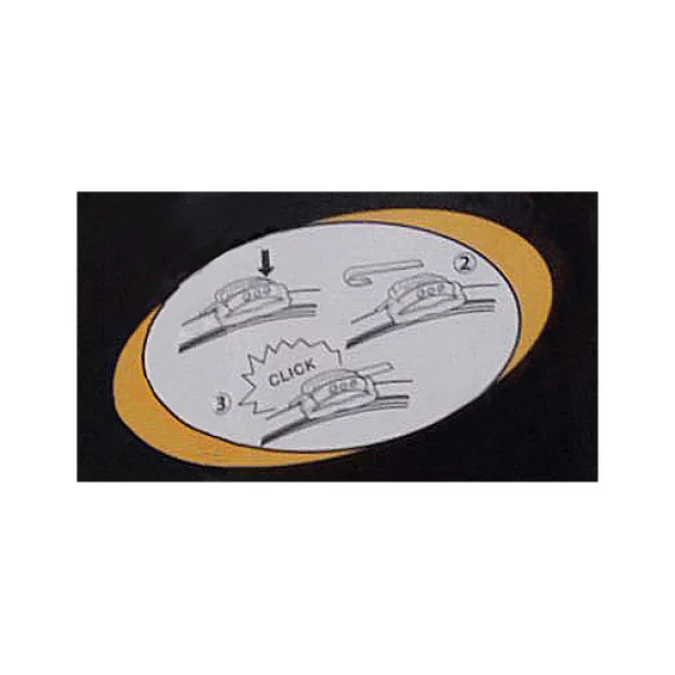 Lama stergator flat Carxpert - 35cm (14“) - 1buc