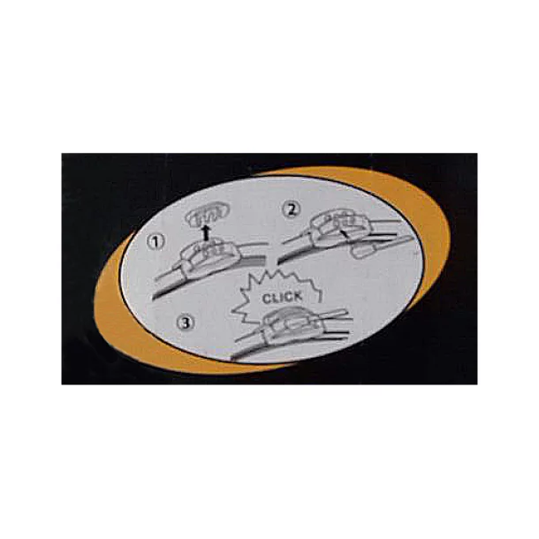 Lama stergator flat Carxpert - 58cm (23“) - 1buc