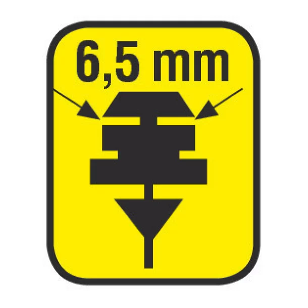 Tergix Plus - ablaktörlő lapátok - 61 cm - 6,5 mm - 2 db