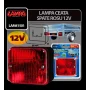 Lampa ceata spate rosu 12V