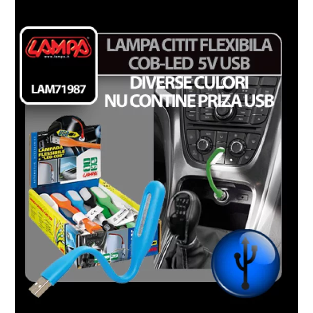 COB LED-es flexibilis Lámpa 5V USB