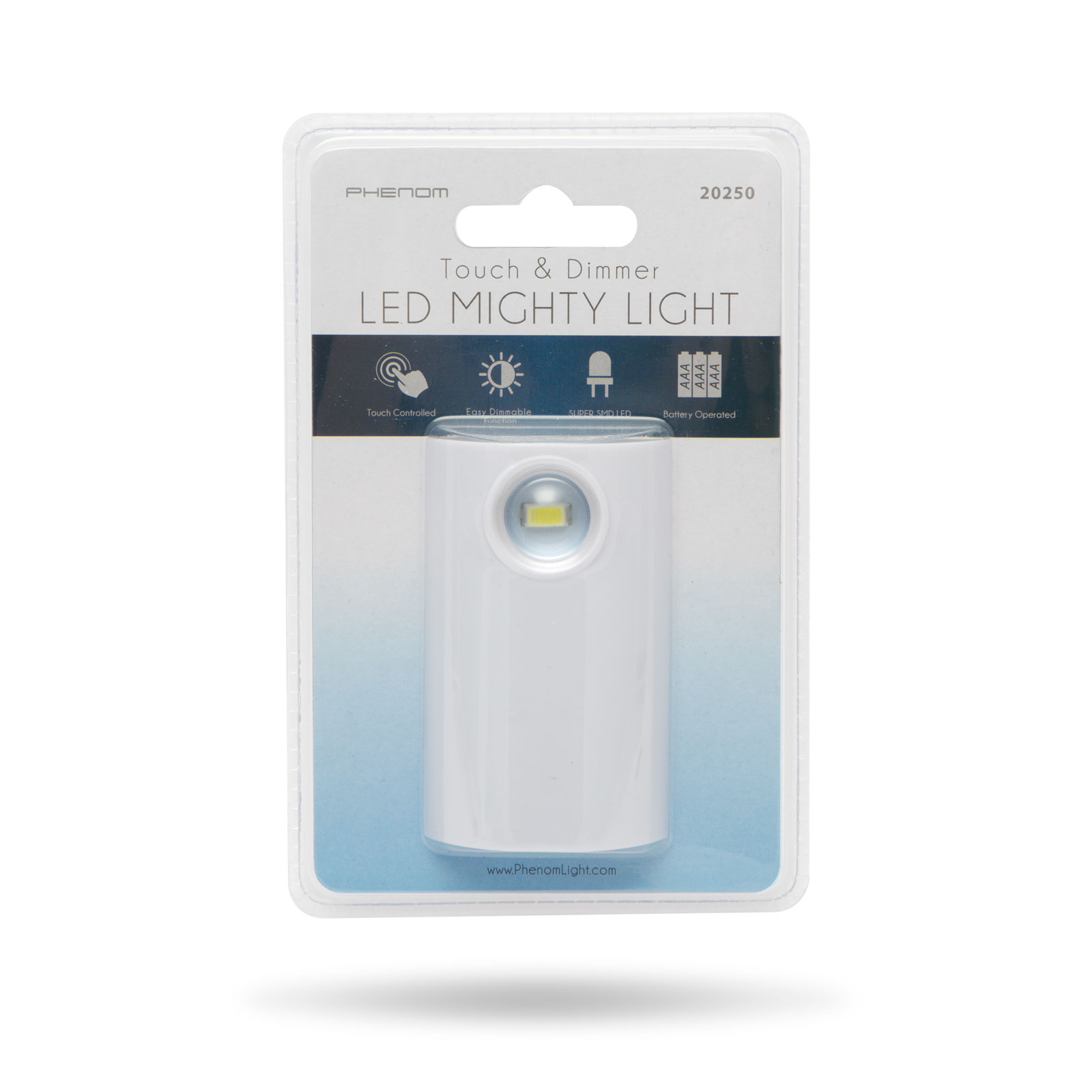 Lampă de ghidare LED cu senzor tactil thumb