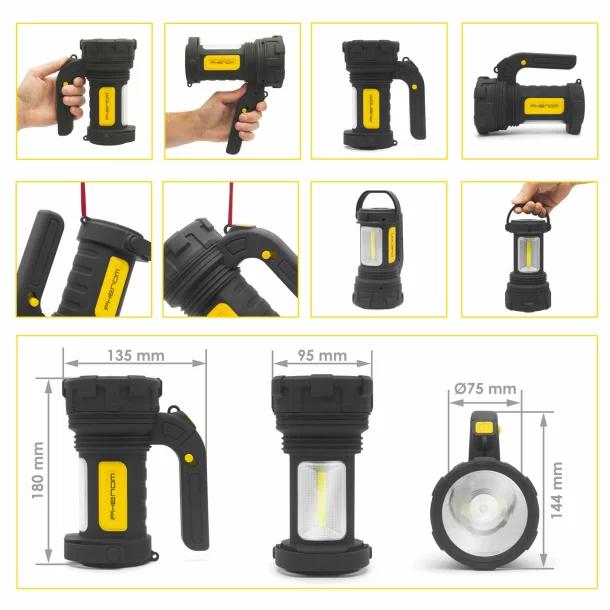 2 in 1 COB LED Worklight