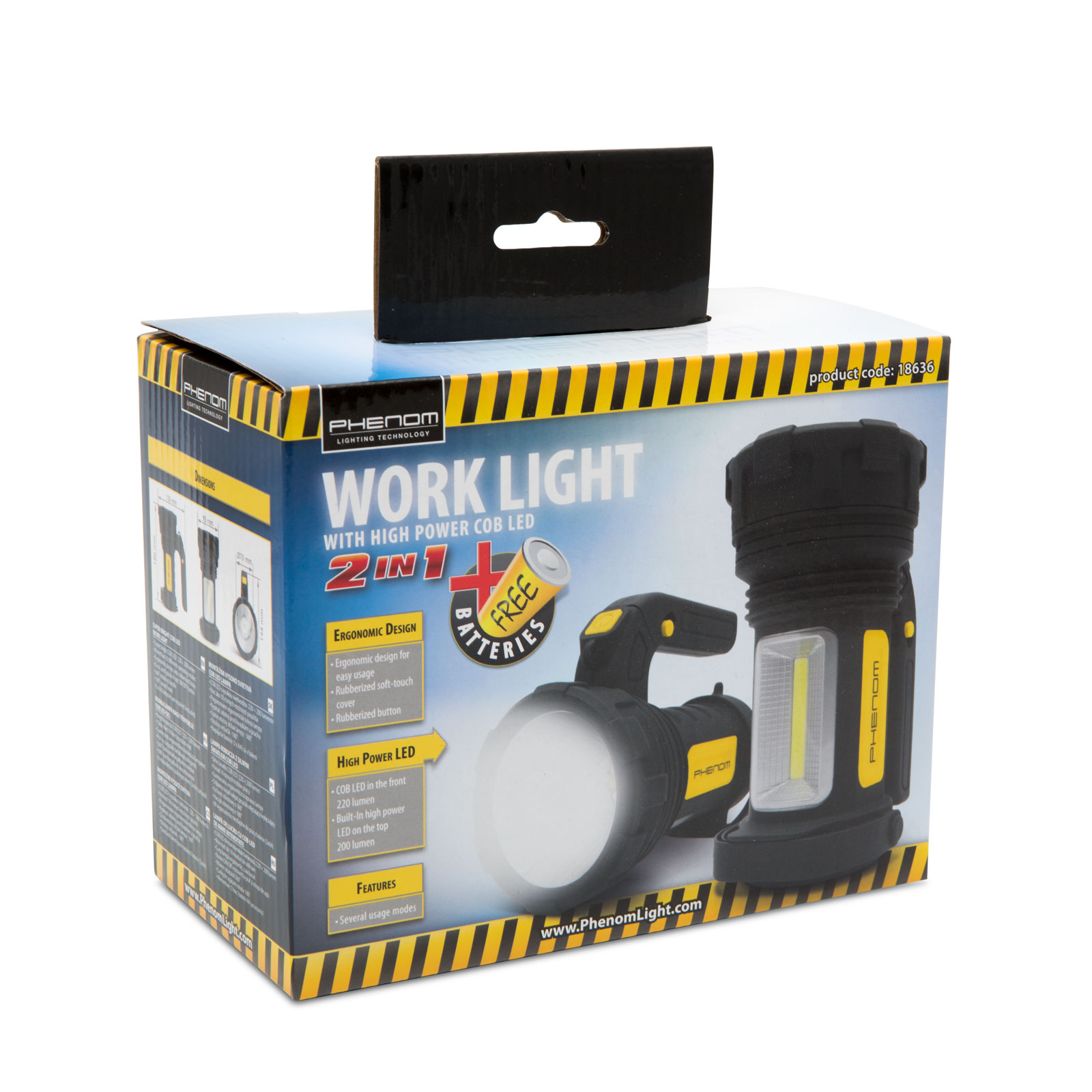 2 in 1 COB LED Worklight thumb