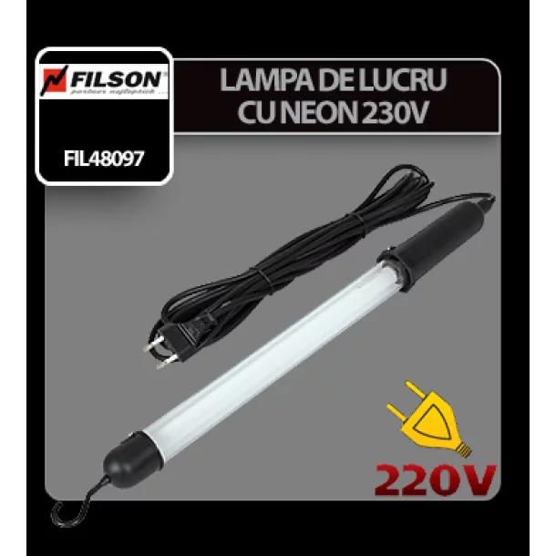 Lampa de lucru cu neon 230V Filson