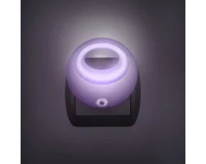 Lampa de veghe cu LED si senzor de lumina- violet