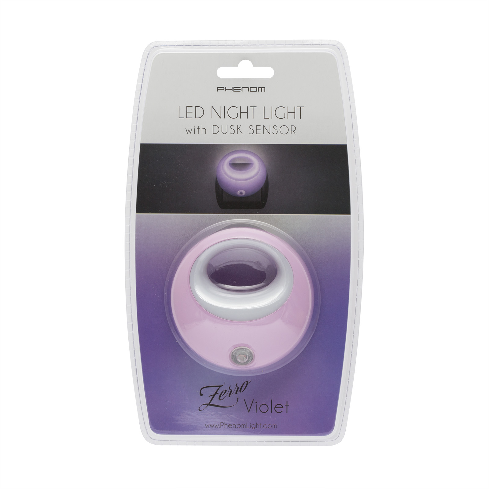 Lampa de veghe cu LED si senzor de lumina- violet thumb