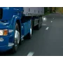 Lampa gabarit camion Ilumia cu 2 LED-uri 24V - Alb/Rosu - Stanga