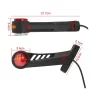 Lampa gabarit camion LED cu brat 60°, 12/24V, set 2buc Stg/Dr - Alb/Rosu/Galben