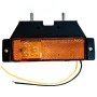 Lampa gabarit catadioptru cu 3 LED-uri 12/24V - Galben