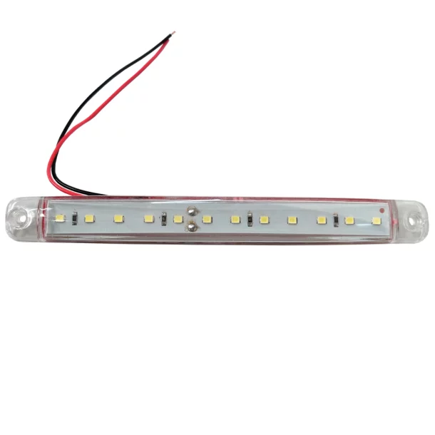 Cridem side light with 12 LEDs 12/24V set of 4pcs - White