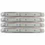 Lampa gabarit cu 12 LED-uri 12/24V set 4buc Cridem - Alb