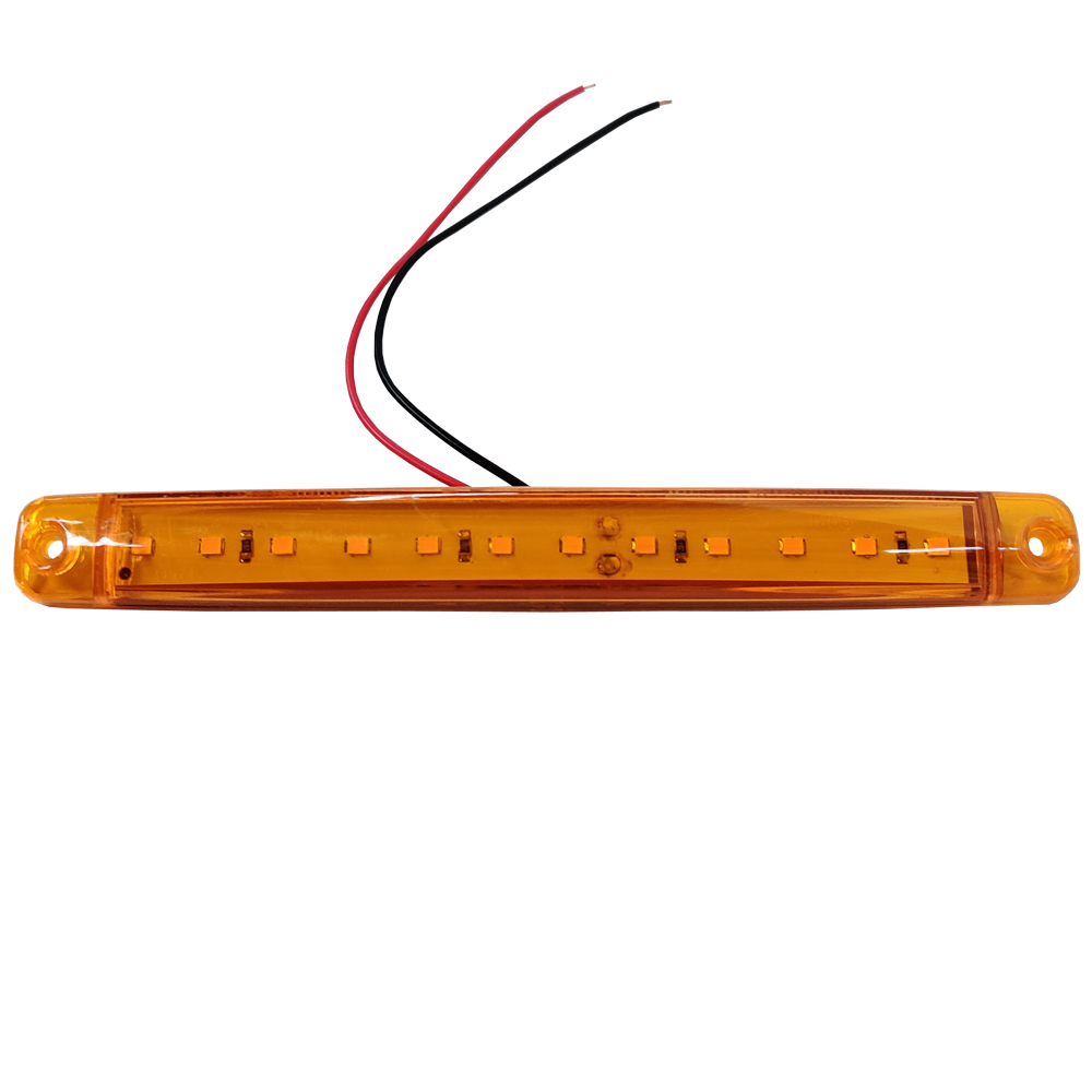 Cridem 12LED-es helyzetjelző lámpa 12/24V készlet 4db - Sárga thumb