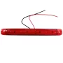 Cridem side light with 12 LEDs 12/24V set of 4pcs - Red