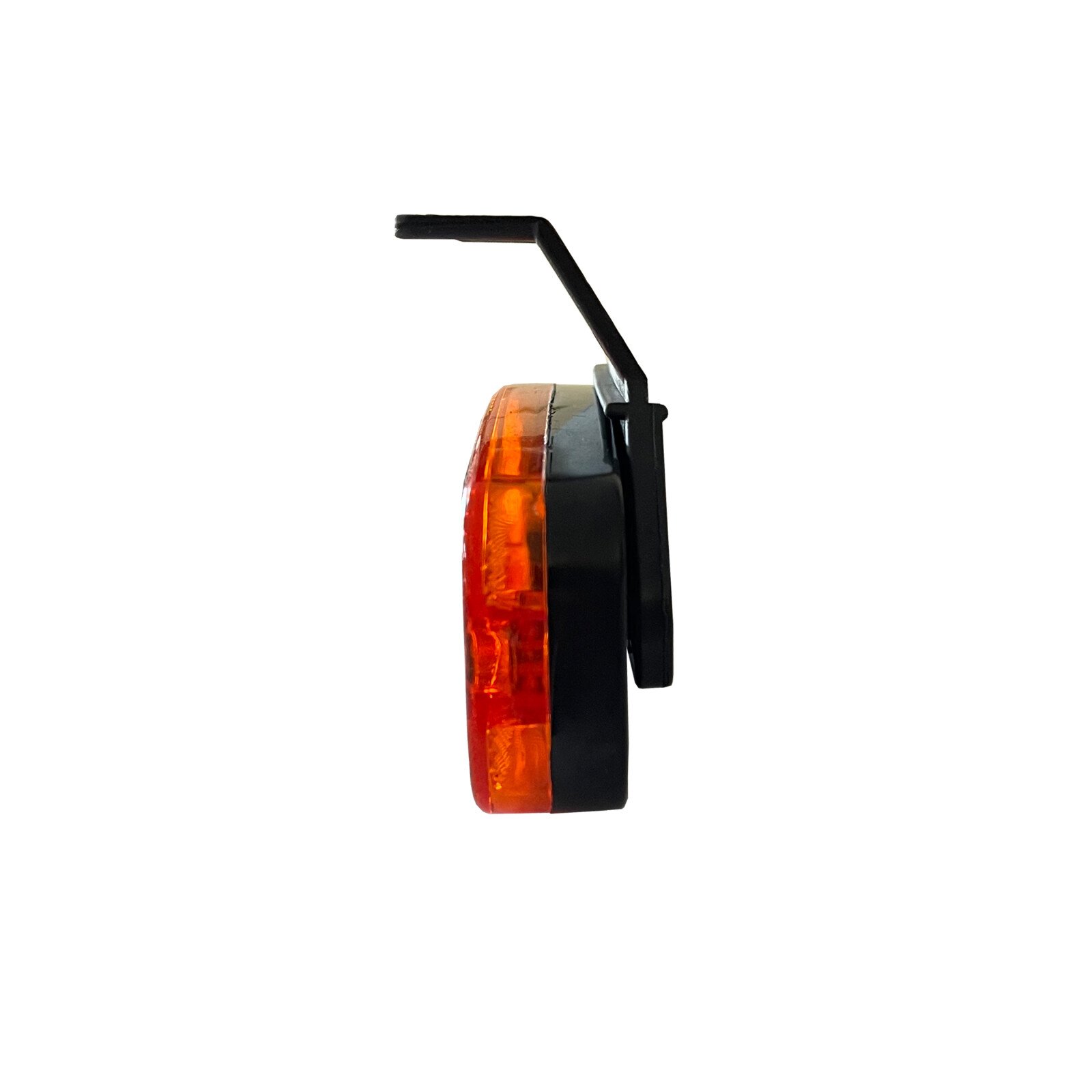 Reflektoros helyzetjelző lámpa 3 LED-es, levehető tartó, univerzális rögzítés, 12/24V - Sárga thumb