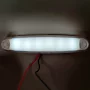 LED-es Neon Effect helyzetjelző lámpa 12/24V 1db - Fehér