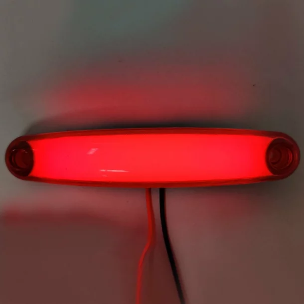 LED Neon Effect side light 12/24V 1pcs - Red