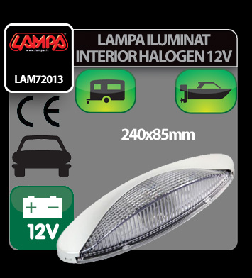 Halogén lámpa belső megvilágításra - 12V-10W thumb