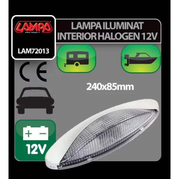 Lampa iluminat interior cu halogen 12V-10W