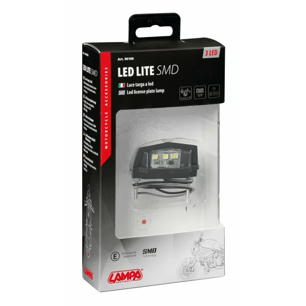 3 Led Smd licence plate lamp - White