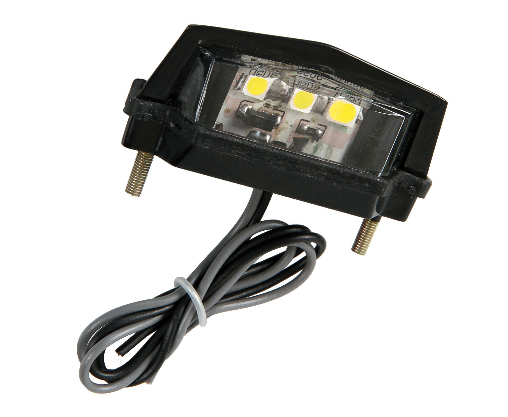 Lampa iluminat numar inmatriculare cu 3 SMD 12V - Alb thumb