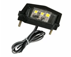 3 SMD-es rendszámtábla világító lámpa 12V - Fehér