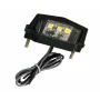 Lampa iluminat numar inmatriculare cu 3 SMD 12V - Alb