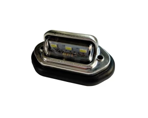 Lampa iluminat numar inmatriculare cu 3LED-uri 24V