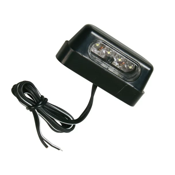 Lampa iluminat numar inmatriculare cu 4 LED 12V - Alb